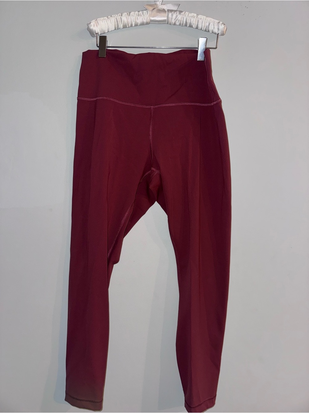 lululemon athletica Burgundy High-Waist Leggings